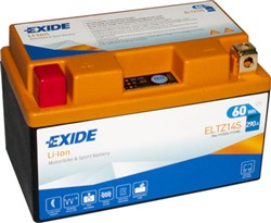 Akumulator motocyklowy EXIDE ELTZ14S EXIDE 12V 5Ah 290A L+_3