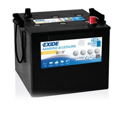 Barošanas akumulatoru baterija EXIDE EQUIPMENT; GEL; MARINE/RV ES1200 12V 110Ah 760A (285x270x230)_3