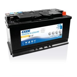 Barošanas akumulatoru baterija EXIDE EQUIPMENT; GEL; MARINE/RV ES900 12V 80Ah 540A (350x175x190)_3