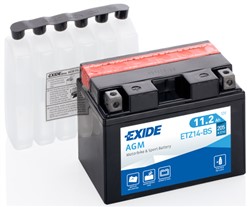 Akumulators EXIDE YTZ14-BS EXIDE 12V 11,2Ah 205A (150x87x110)_3