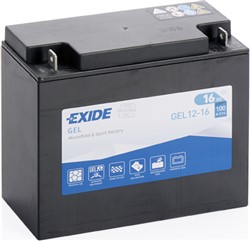 Akumulator motocyklowy EXIDE GEL12-16 EXIDE 12V 16Ah 100A P+_3