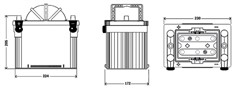Akumulators EXIDE AGM; MARINE/RV EX900 12V 50Ah 800A (260x173x206)_4