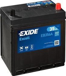 Akumulators EXIDE EXCELL EB356A 12V 35Ah 240A (187x127x220)_3