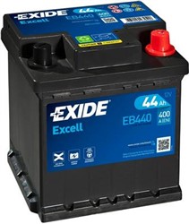 Akumulators EXIDE EXCELL EB440 12V 44Ah 400A (175x175x190)_3