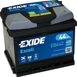 Akumulators EXIDE EXCELL EB442 12V 44Ah 420A (207x175x175)_3