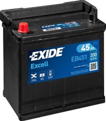 Akumulators EXIDE EXCELL EB451 12V 45Ah 330A (220x135x225)_3