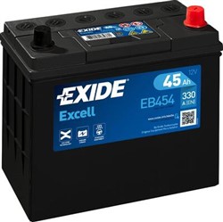 Akumulators EXIDE EXCELL EB454 12V 45Ah 330A (237x127x227)_3
