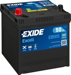 Akumulators EXIDE EXCELL EB505 12V 50Ah 360A (200x173x222)_3