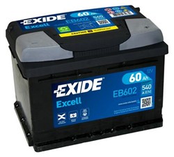 Akumuliatorius EXIDE EB602 12V 60Ah 520A D+_3