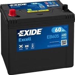 Akumulators EXIDE EXCELL EB605 12V 60Ah 480A (230x173x222)_3