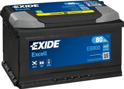 Akumuliatorius EXIDE EB800 12V 80Ah 640A D+_3