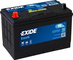 Akumulators EXIDE EXCELL EB955 12V 95Ah 760A (306x173x222)_3