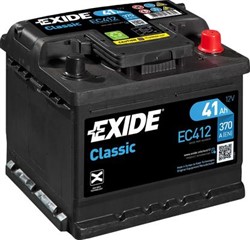 Akumulators EXIDE CLASSIC EC412 12V 41Ah 370A (207x175x175)_3