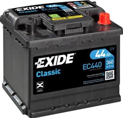 Akumulators EXIDE CLASSIC EC440 12V 44Ah 360A (207x175x190)_3