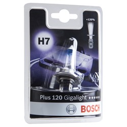 Žarulja H7 halogen Gigalight Plus 120% (blister, 1 kom., 12V, 55W, tip gedore PX26D; do 120% veća svjetlina_1