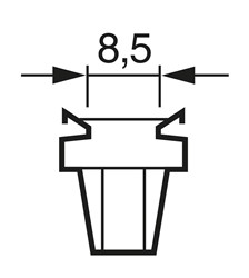 Dashboard bulb PBX5 (10 pcs) Pure Light 12V 1,2W_8