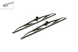 Wiper blade Eco 500C standard 500mm (2 pcs) front with spoiler_3