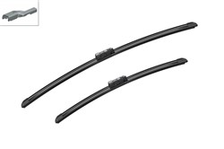 Wiper blade Aerotwin A187S jointless 600/450mm (2 pcs) front with spoiler_3