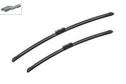 Wiper blade Aerotwin A225S jointless 650/550mm (2 pcs) front with spoiler_3