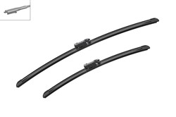 Wiper blade Aerotwin A010S jointless 600/450mm (2 pcs) front with spoiler_3