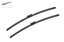 Wiper blade Aerotwin A129S jointless 630mm (2 pcs) front with spoiler_3