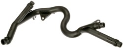 Cooling system rubber hose (19mm/18mm) fits: BMW 5 (E60), 5 (E61), 7 (E65, E66, E67), X5 (E70), X6 (E71, E72) 2.0-6.0 07.01-07.13