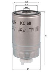 Degalų filtras KNECHT KC68_2