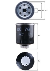 Filtr paliwa KC76_2
