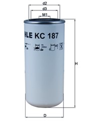 Degalų filtras KNECHT KC187