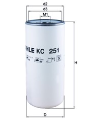 MAHLE Kütusefilter KC251_1