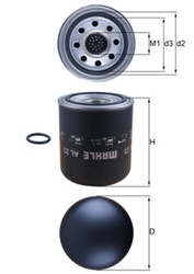 Air Dryer Cartridge, compressed-air system AL23