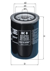 Hydraulic filter HC8_0