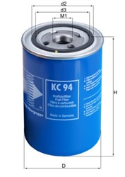 MAHLE Kütusefilter KC94_1