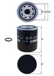 Air Dryer Cartridge, compressed-air system AL12