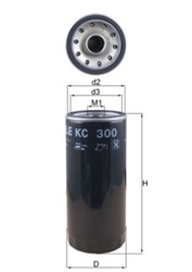 Degalų filtras KNECHT KC300_1