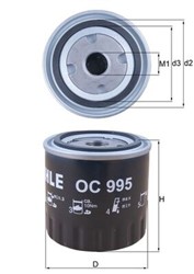 Filtr oleju OC995_1