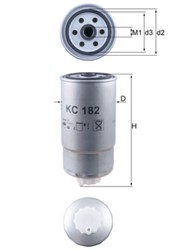 Filtr paliwa KC182_2