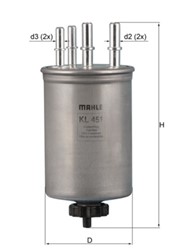 Filtr paliwa KL451_2