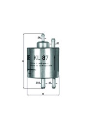 Filtr paliwa KL87_2