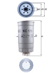 KNECHT Kütusefilter KC179_2