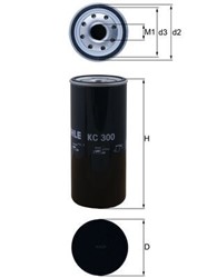 Degalų filtras KNECHT KC300_2