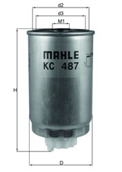 KNECHT Kütusefilter KC487_2