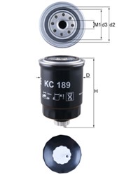 KNECHT Kütusefilter KC189_2