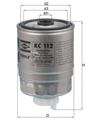 Degalų filtras KNECHT KC112_2