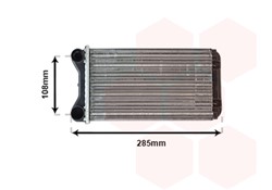 Heat Exchanger, interior heating WEZ03006223