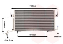 Air conditioning condenser WEZ09005166_0