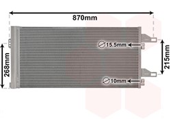 Air conditioning condenser WEZ09005246
