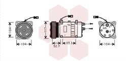 Compressor, air conditioning WEZ0900K222