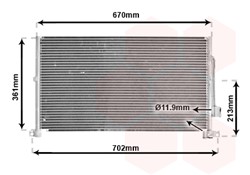 Air conditioning condenser WEZ18005302