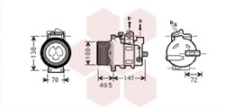 Compressor, air conditioning WEZ3000K476